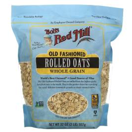 Yến mạch cán cỡ vừa hiệu Bob's Red Mill 907g