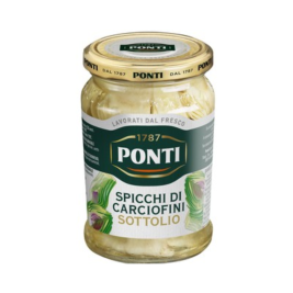 Ponti Sliced Artichokes in Sunflower Oil 280g