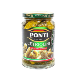 Dưa chuột ngâm giấm Cetriolini all' Aceto Di Vino hiệu Ponti 700g