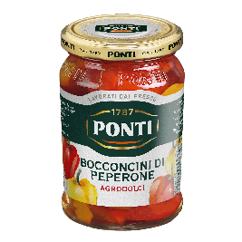 Ponti Chopped Peppers 300g