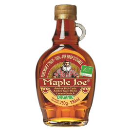 Xi-Rô Cây Thích Nguyên Chất Hữu Cơ Maple Joe, Chai Thủy Tinh 250g