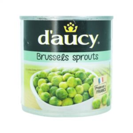 Cải búp ngâm Brussels sprouts hiệu d’aucy 400g