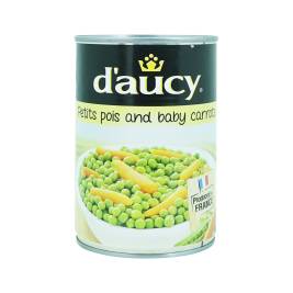 D'Aucy Petits Pois & Baby Carrots (400g)