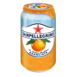 San Pellegrino Aranciata Can 330ml