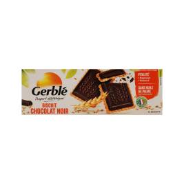 Bánh Quy Phủ Sôcôla Biscuit Choco Noir Intense Hiệu Gerblé 150g
