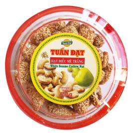 TD Hạt Điều Phủ Mè Trắng  150g