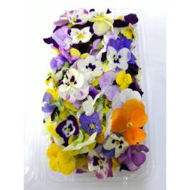 Mixed Edible Flowers&Leaves Organic Method