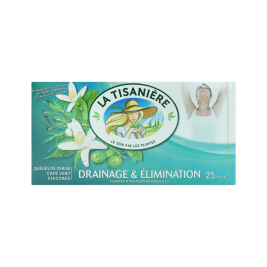 Trà Thảo Mộc Thanh Lọc Cơ Thể Drainage & Élimination Hiệu La Tisanière 37.5g
