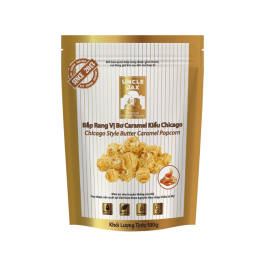 Bắp rang Uncle Jax vị Bơ Caramel hiệu Chicago 180g 