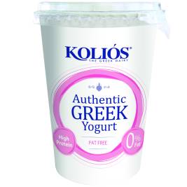 Kolios Nature Greek Yogurt 0% Fat (500g)