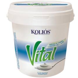 Kolios Vital Nature Greek Yogurt 10% Fat (1kg)