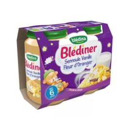 Bledina Blediner Semolina & Vanilla (2x200g)