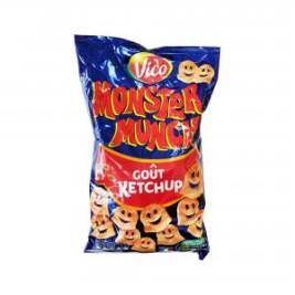 Bánh Quy Vico Monster Munch Gout Ketchup 85g