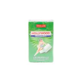 Kẹo Cao Su Vị Bạc Hà Xanh Chlorophylle Hiệu Hollywood 28g