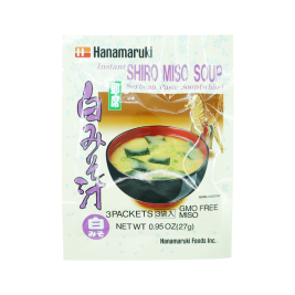 Súp miso trắng ăn liền hiệu Hanamaruki  27g