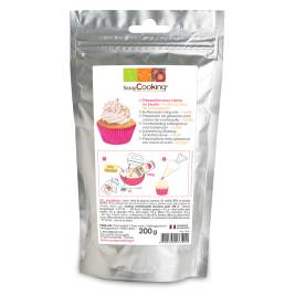 Bột Làm Kem Bánh Buttercream Icing Mix Vanilla Scrapcooking 200g