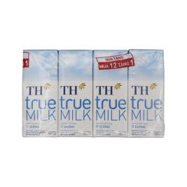 TH UHT Milk Less Sugar (4x180ml)