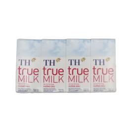 TH UHT Milk Natural Strawberry (4x180ml)