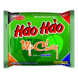 Hao Hao Mushroom And Vegetable Instant Noodles  74g