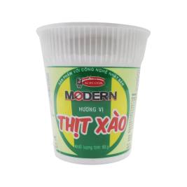 Modern Stir-Fried Pork Flavor Instant Noodles Cup  65g
