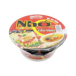 Nho Tom Yum Flavor Instant Noodles Bowl  75g