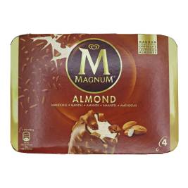 Magnum Almond chocolate Ice Cream (4x82g)