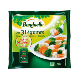 HỖN HỢP 3 LOẠI RAU CỦ HIỆU BONDUELLE (750G)