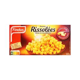 Khoai Tây Viên Chiên Hình Khối Vuông Pommes Rissolées Hiệu Findus 600g