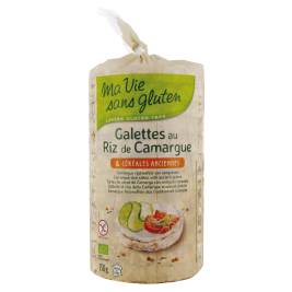 Ma Vie Sans Gluten Camargue rice cakes with ancient cereals 130g