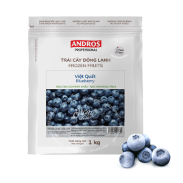 Việt quất rừng đông lạnh Andros (1kg)