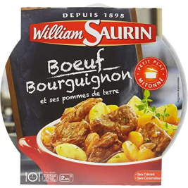 Bò hầm rau củ & vang đỏ William Saurin (300g)