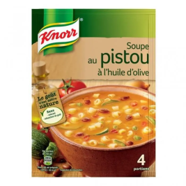 Bột Súp Rau Củ Với Dầu Oliu Soupe Au Pistou À L'Huile D'Olive Hiệu Knorr 80g