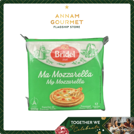 Phô mai lát Mozzarella Bridel (200g)