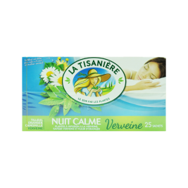Trà Thảo Mộc Nuit Calme Verveine Hiệu La Tisanière 37.5g