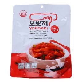 Bánh Gạo Gói Topokki Vị Cay Ngọt Yopokki  140g