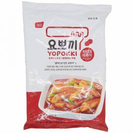 Bánh Gạo Gói Topokki Vị Cay Ngọt Yopokki  280g