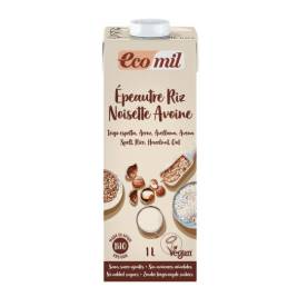 Nước uống từ lúa mì yến mạch và hạt phỉ EcoMil (1L)