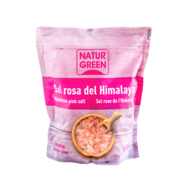 MUỐI HỒNG HIMALAYA DẠNG HỘT NATURGREEN (500G)