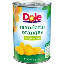 Cam Quýt ngâm Sirô hiệu Dole (425g)
