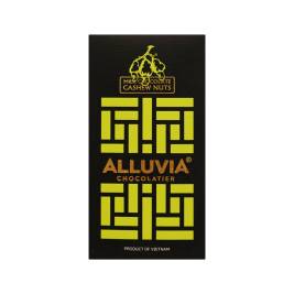 Alluvia Milk Chocolate Cashew Nut  100g