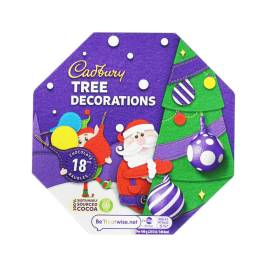 Cadbury Milk Choc Tree Decorations 9 Pack 83g
