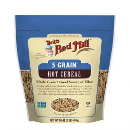 BRM Cereal 5 Grain Rolled 16oz 454g