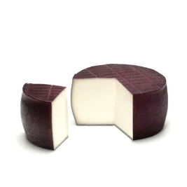 Phô Mai La Leyenda Queso De Cabra Với Rượu Vang Đỏ Spanish Cheese