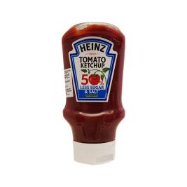 Sốt cà chua ít đường, ít muối Tomato Ketchup 50% Less Sugar & Salt hiệu Heinz 435g
