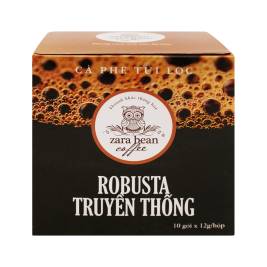 Zara Coffee Bean Robusta Drip Coffee box  120g