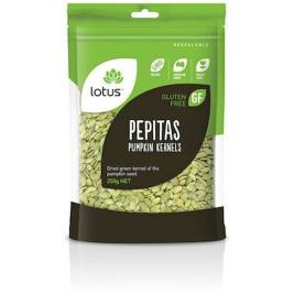 Hạt Bí Ngô Pepitas Pumpkin Kernels Hiệu Lotus 250g