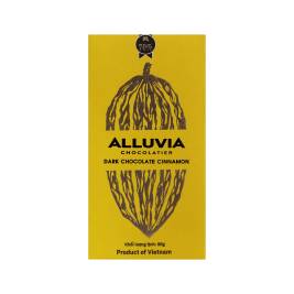 Alluvia Dark Chocolate 70% with Cinnamon 80g