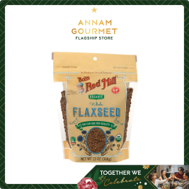 Hạt lanh hữu cơ Organic Whole Flaxseed hiệu Bob’s Red Mill 386g
