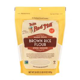 Bột gạo lứt Whole Grain Brown Rice Flour hiệu Bob's Red Mill 680g