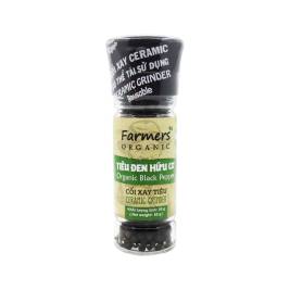 Farmer's Organic Whole Black Pepper  55g